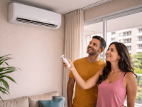 ar-condicionado no apartamento